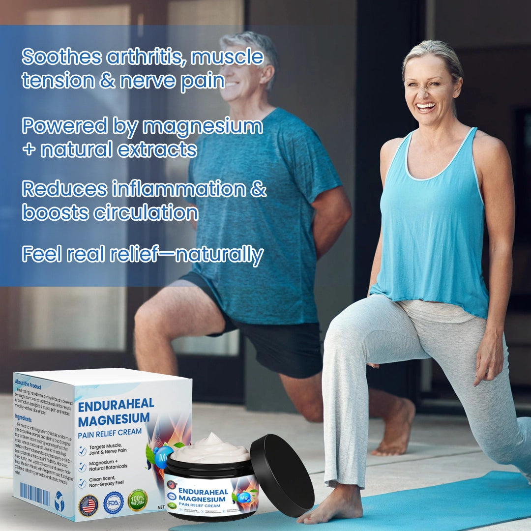 Avanoo™ EnduraHeal Magnesium Pain Relief Cream (Treats Arthritis, Neuropathy, Rheumatism, Sports Injuries & More)