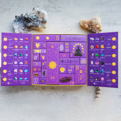 🔥🎃Reiki Resin Halloween Countdown Gift Box🔮The Magic of Healing and Energy Transfer!