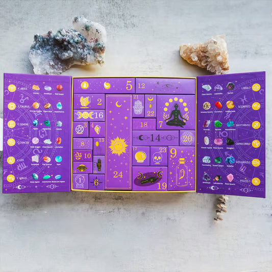 🔥🎃Reiki Resin Halloween Countdown Gift Box🔮The Magic of Healing and Energy Transfer!